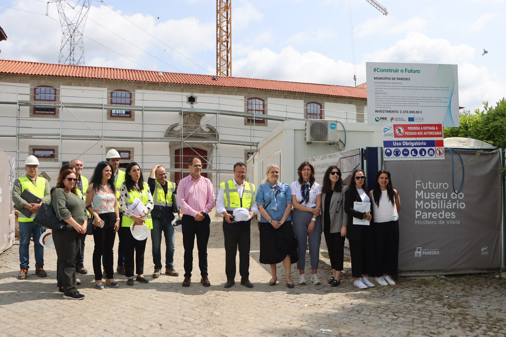 Museu do Mobiliário de Paredes em fase final de reabilitação no Mosteiro de Vilela